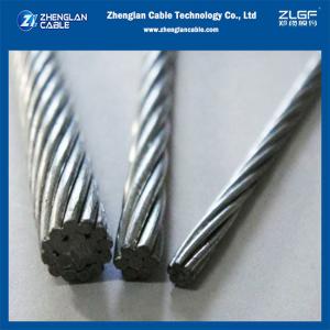 Quality 7/10SWG Galvanized Steel Conductor BS183 Ground Wire Grade1300 wholesale