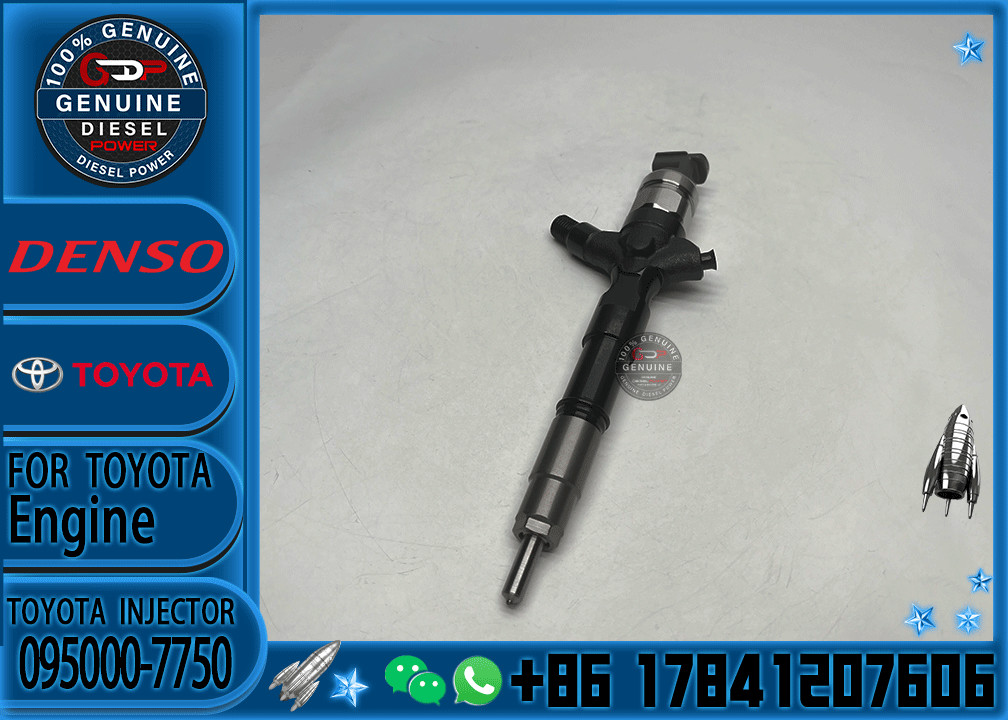 Fuel injector 23670-30300 095000-7760 095000-7761 095000-7751 095000-7750 for diesel engine spare parts injector