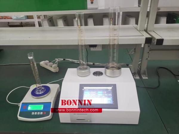 Cheap LABTD-400 touch screen powder tapped bulk density tester for sale
