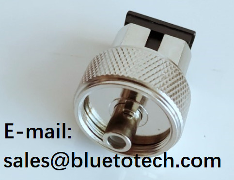 Metal Power Meter OTDR FC Optical Adapter With Sleeve