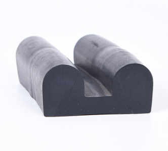 Customized D Type Rubber Fender Marine PVC Piling Bumper for Breakwater Construction