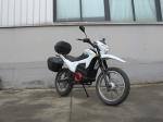 Mechanical Start Spoke Wheel 72V Electric Motorcycle