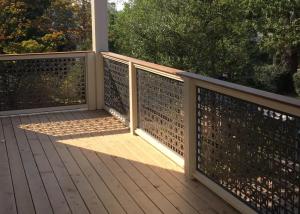 Quality Polished Aluminum Spiral Staircase Outdoor Contemporary Stair Balustrade wholesale