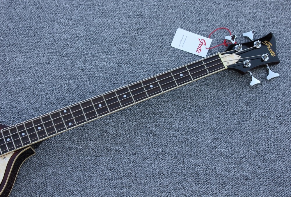 4-string BB2 BASS Violin BassHi-BB Series fully hollow body2 Staple pickups, vintage style4-string BB2 Style.Free shippi