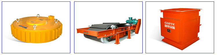 60-110T/h Magnetic Separator for Mineral Processing Equipment in Long Working Life