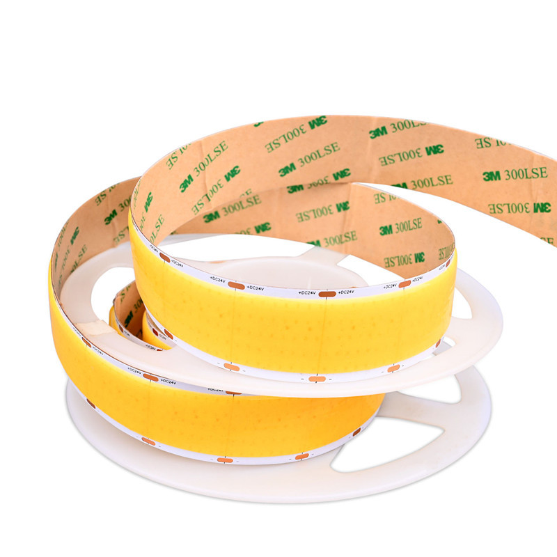IP20 90Ra 50000 Hours Lifespan COB LED Strip with Customizable Length and CE/RoHS Certifications