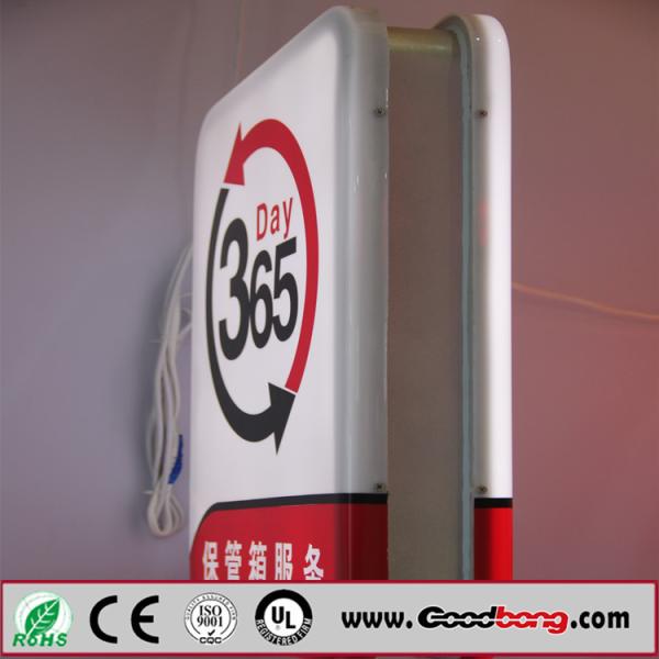 Professional high quality manufacture outdoor 3D mirror thin light advertising