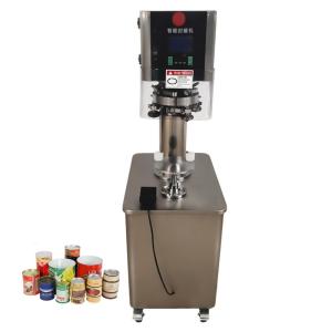 Quality Semi Automatic Aluminum Can Sealer Paper Cans Seaming Machine wholesale