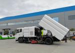 Dongfeng 6 Wheeler 190HP 8cbm Street Sweeper Vacuum Truck