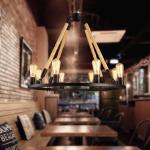 Industrial linen pendant light For Kitchen Bar Restaurant Lighting Fixtures (WH