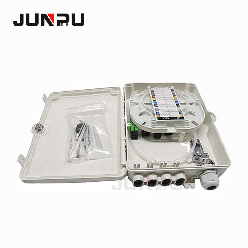 Fiber Box FTTH Terminal Box 8 core Fiber Optic Distribution IP55