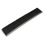 Versatile Metal Back Industrial Door Brushes Strip 50mm