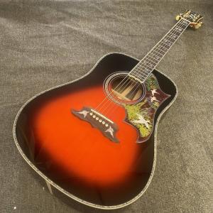 Quality Custom Grand Style Hummingbird Doves in Flight Acoustic Guitar wholesale