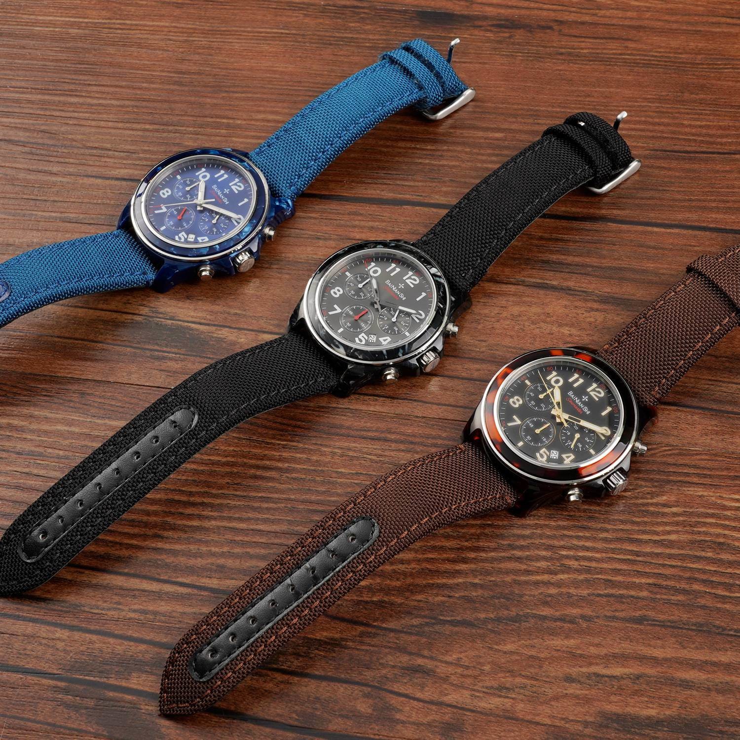 Band Width 22mm Men'S Quartz Watch Customization Men'S Wrist Watch