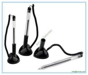 Quality desk pen, plastic desk counter pen, logo printed gift pen wholesale