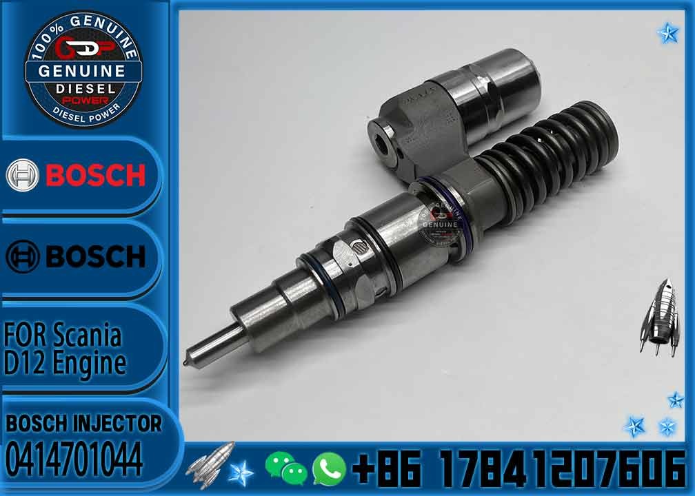 Genuine unit fuel injector 0414701066 0414701044 For Scania 1805344