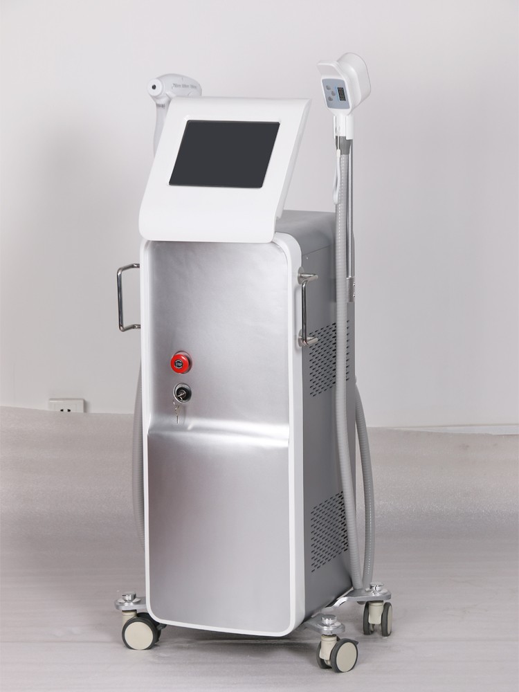 Safety No Pain Mobile Diode Laser Hair Removal Machine For Beauty Salons