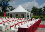 Customized White PVC Waterproof Wedding Party Aluminium Pagoda Tent Pagoda Tent