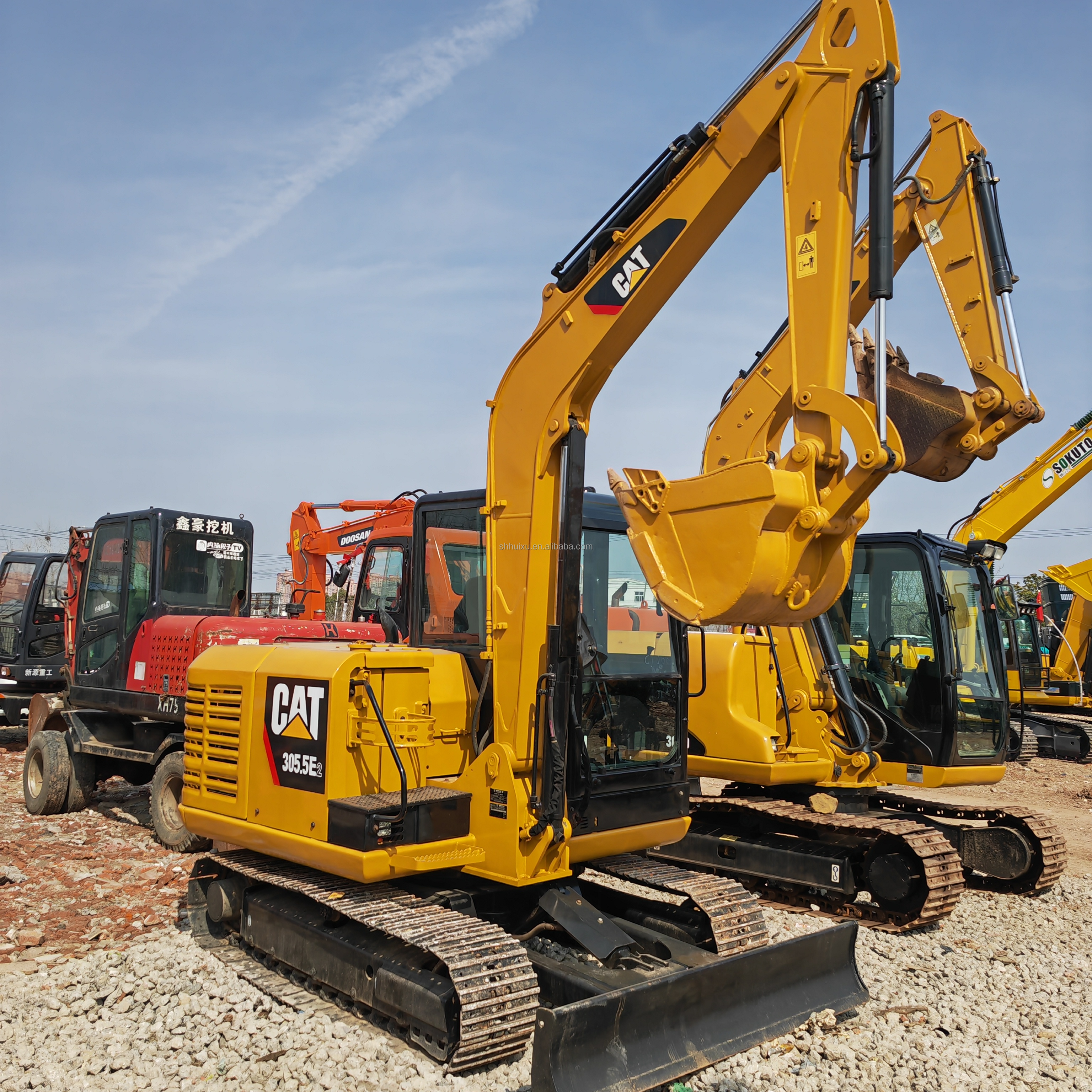 used excavators CAT 305.5E 5 ton secondhand excavators cheap CAT 305.5 Other Construction Machinery have EPA certificate