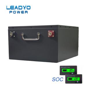 Quality 48V 100Ah LiFePO4 Golf Cart Batteries 300A/10s Peak Current Over Current Protection wholesale