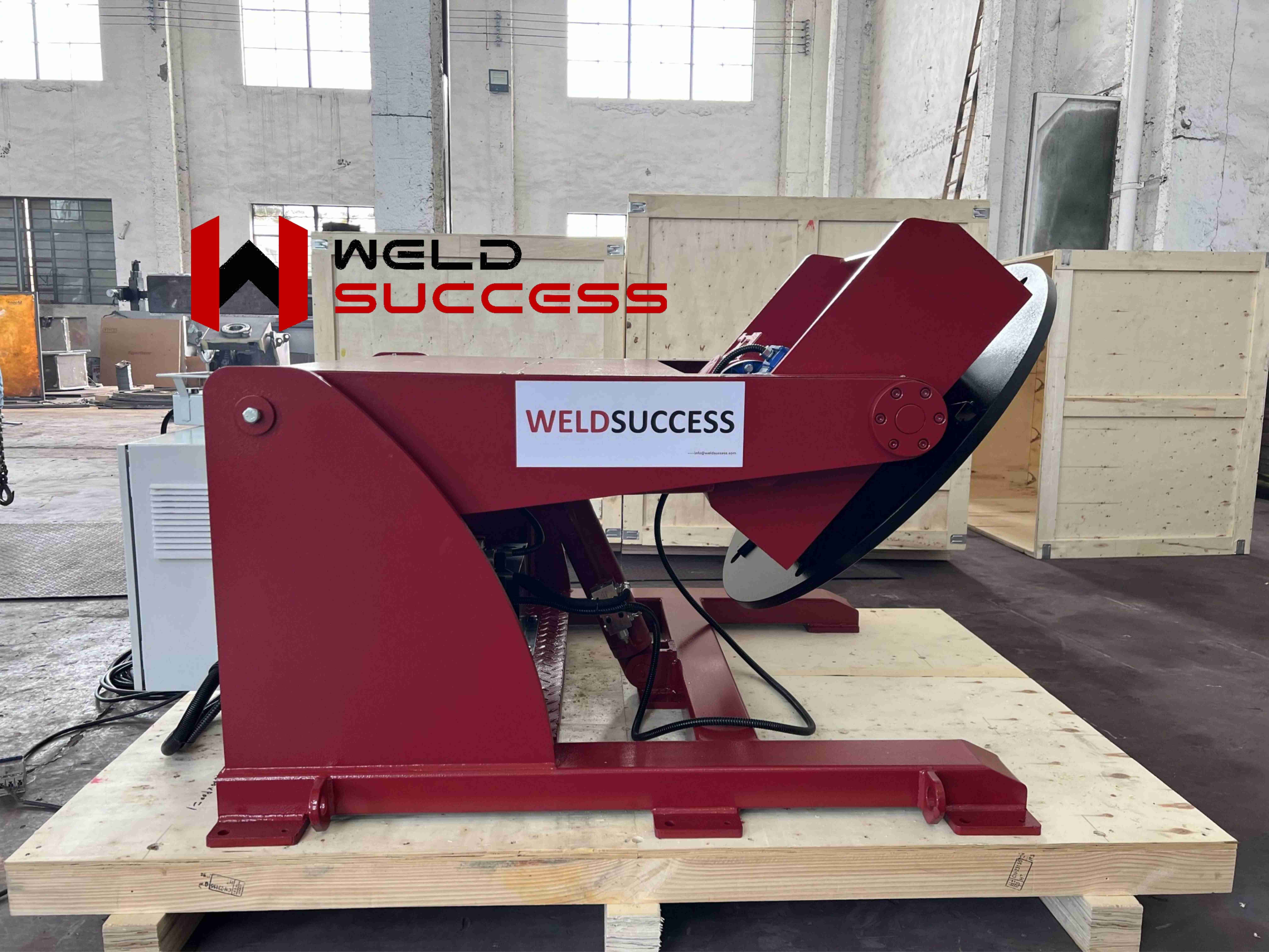 1000kg Hydraulic Lifting 3 Axis Positioner With Electric Control System