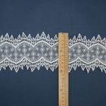 11.5cm Floral Embroidery Lace Trim For Lady Dress