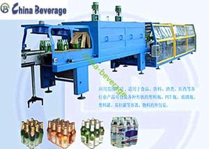 Quality Automatic PE Film Shrink Wrap Packaging Machine For Bottle Customized Capacity wholesale