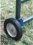 Iron Farm Gate Caster Wheel for 6 Inch Under Mount Farm Gate in Outdoors and
