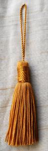 Quality Fashionable Decoration 4&quot; Chainette Rayon Tassels with 4&quot; Loop wholesale