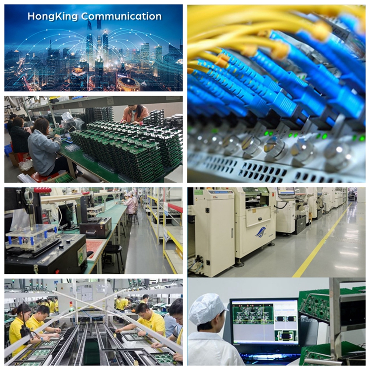OEM ODM GPON ONU ONT HK720 2.4G 5G WiFi 4GE 1TEL 2USB