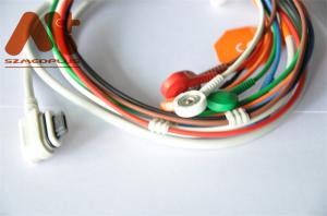 Quality Telemetry Leadwire ECG Cable 5 Lead Snap 2008594-002 2008594-001 wholesale
