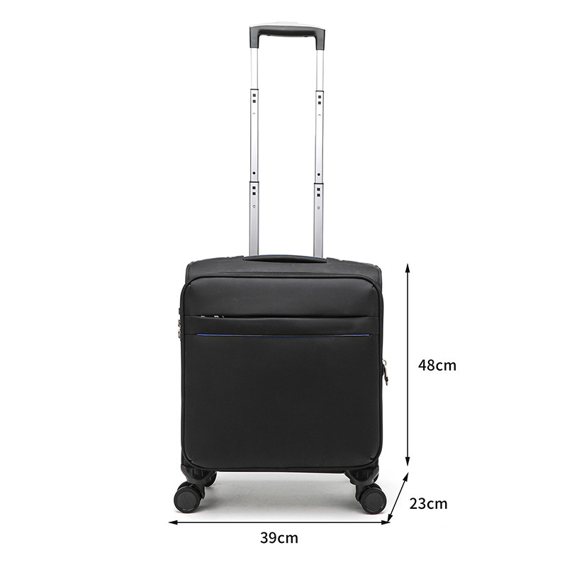 16" 20'' 24'' 28'' Convenient Airline Baggage Cart With TSA Lock Luggage Trolley Cart For Airport