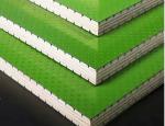 PP faced plywood super smooth 18mm thick green formwork panel