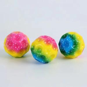 Quality Indoor Outdoor Play Space Galaxy Bouncy Ball Stress Ball for Hand-eye Coordination wholesale