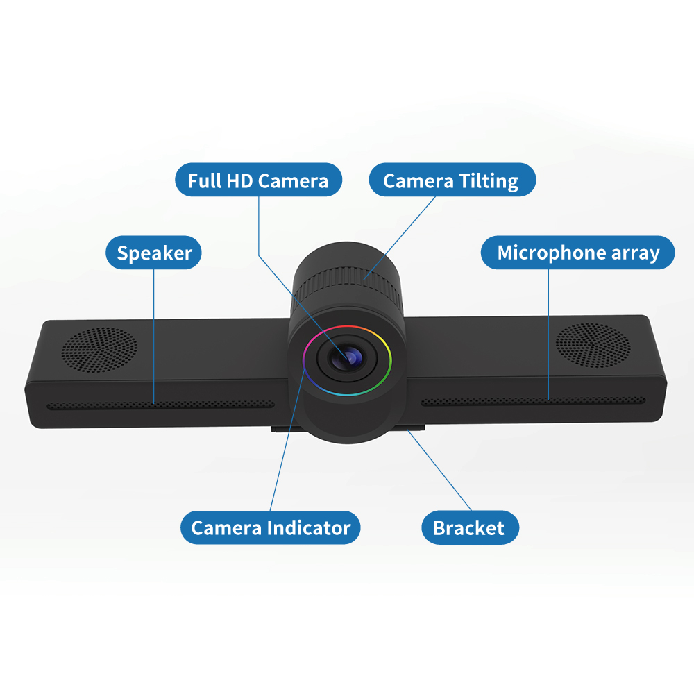 2pcs/lot Android All-in-one Video Conference equipment Conferencing camera with microphone and speaker