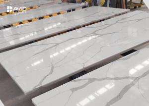 Quality Kitchen Calatta Quartz Stone Countertops Bacteria Resistant Long Lasting wholesale