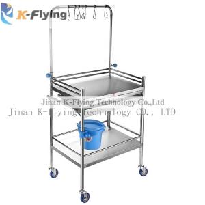 Quality 66x44x88mm Infusion Medical Trolley Cart For Sickroom Nursing wholesale