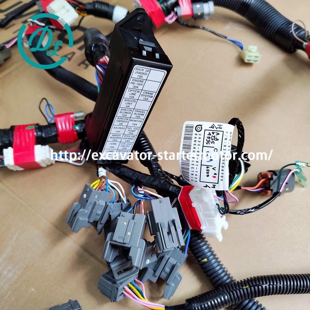 Wiring Harness KHR19473 KHR19473-01 Excavator Spare Parts SH225X-3B
