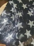 Embroidered Bridal Lace Fabrics sequin polyester Material For Multiapplication