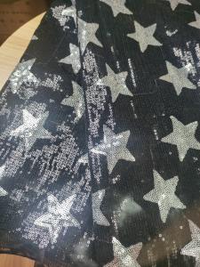 Quality Embroidered Bridal Lace Fabrics sequin polyester Material For Multiapplication wholesale