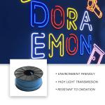 50M Length Blue LED Strip Neon Lights For Outdoor Advertising