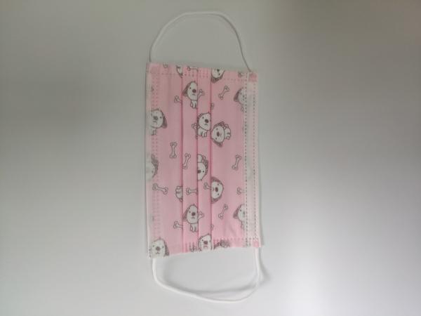 Wholesale 3 ply earloop kids cartoon face mask approved masques printed