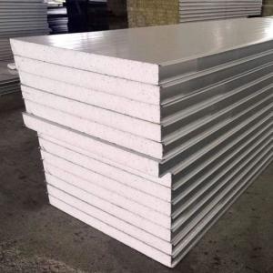 Quality Metal Color Steel EPS Sandwich Panel 38-40kg/M3 Core Density For Wall And Roof wholesale