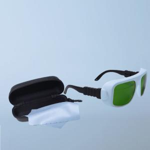 Quality 800nm 1700nm Fiber Laser Safety Glasses ND YAG Black Frame 33 wholesale