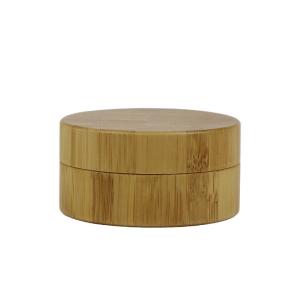 Quality Thermal Transfer Leakproof 5g-250g Bamboo Cream Jar OEM Logo wholesale