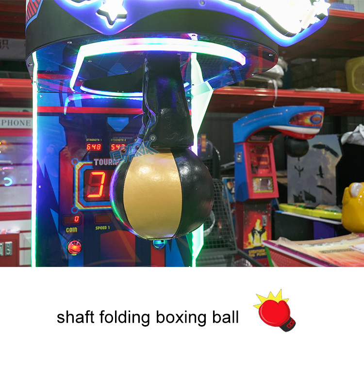 Amusement Boxing Punch Machine Arcade Punching Machine Outdoor Ultimate Big Punch Boxing Game Machine