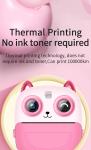 Instant Thermal Childrens Printable Camera Digital Camcorder Customized