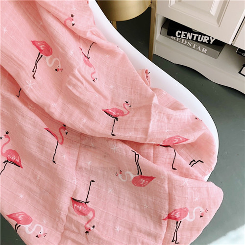 Anti Bacterial Soft Receiving Blankets , Original Newborn Swaddle Blankets