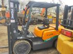 Used Orignal Japan Manufactured Tcm Fd30t-7 Forklift Truck in Well Condition