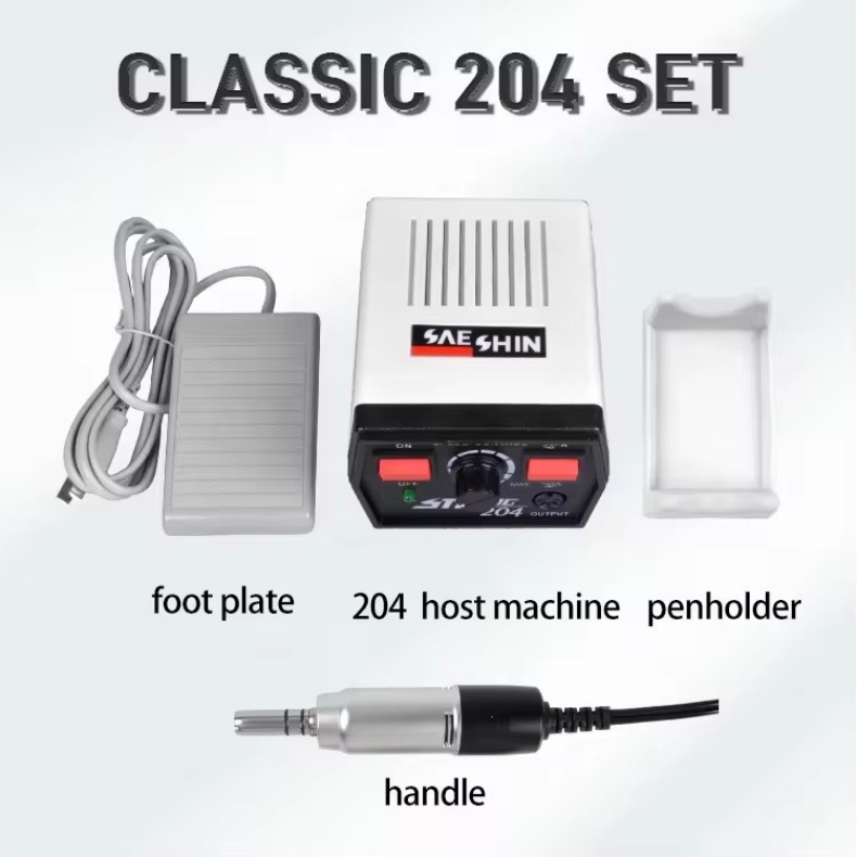 65W Dental Lab Micromotor High Power Speed 35000(R/Min) Strong 204 Dental Micromotor